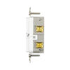 Eaton Slim GFCI Receptacle TWRGF15W