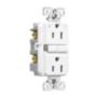 Eaton Slim GFCI Receptacle TWRGF15W