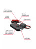 Schumacher Electric -in-1 Lithium Jump Starter and Portable Power Pack, 1000 Peak Amp 12V with Wireless Charging