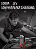 Schumacher Electric -in-1 Lithium Jump Starter and Portable Power Pack, 1000 Peak Amp 12V with Wireless Charging