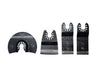 Century Drill And Tool 4 Piece Flooring & Fitting Oscillating Blade Set