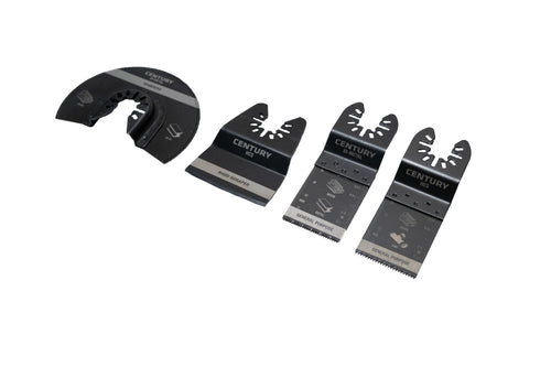 Century Drill And Tool 4 Piece Flooring & Fitting Oscillating Blade Set