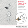 American Standard Cadet 1.8 GPM Tub and Shower Trim Kit with Ceramic Disc Valve Cartridge and Lever Handle