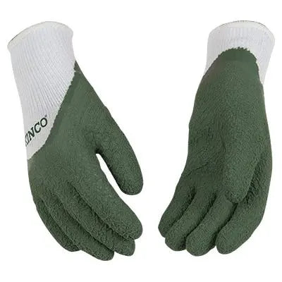 Kinco Kids' Farm Friends™ Nylon Knit Shell & Foam Nitrile Palm Gloves