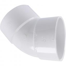 Genova Products PVC SCH 30 Fittings 45° Elbow