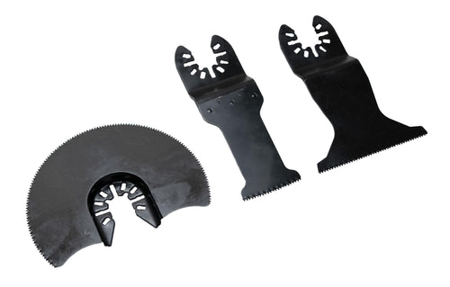 Century Drill & Tool 3 Piece HCS Oscillating Blade Set