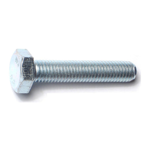 Monster Fastener Zinc Plated Class 8.8 Steel Coarse Thread Hex Cap Screws