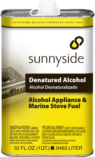 Denatured Alcohol Solvent, 1-Qt.