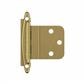 Amerock Decorative Hinges 3/8 inch (10mm) Inset Non-Self Closing Face Mount Cabinet Hinge