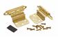Amerock Decorative Hinges 3/8 inch (10mm) Inset Non-Self Closing Face Mount Cabinet Hinge