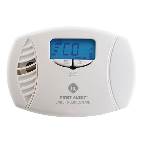 First Alert Plug-In Carbon Monoxide Alarm with Battery Backup and Backlit Digital Display CO615