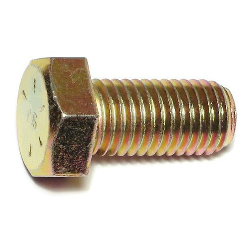 Monster Fastener Zinc Plated Grade 8 Steel Coarse Thread Hex Cap Screws