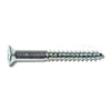 Monster Fastener Zinc Plated Steel Phillips Flat Head Wood Screws