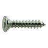 Monster Fastener Zinc Plated Steel Phillips Flat Head Wood Screws