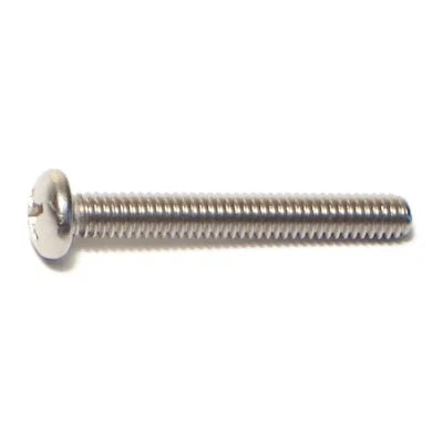 Midwest Fastener Stainless Steel Coarse Thread Phillips Pan Head Machine Screws