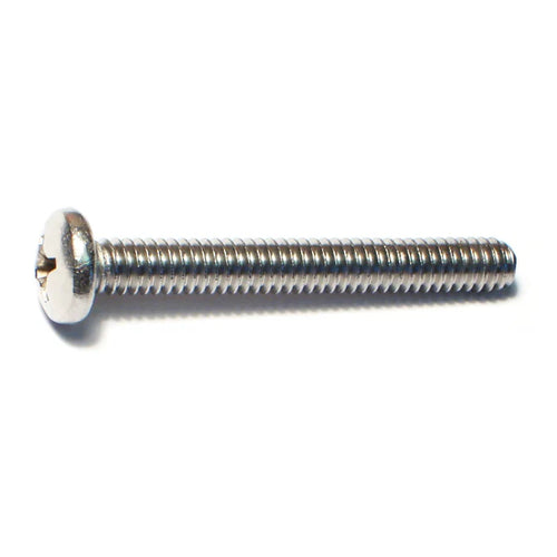 Midwest Fastener Stainless Steel Coarse Thread Phillips Pan Head Machine Screws