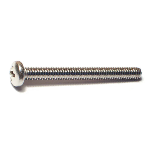 Midwest Fastener Stainless Steel Coarse Thread Phillips Pan Head Machine Screws