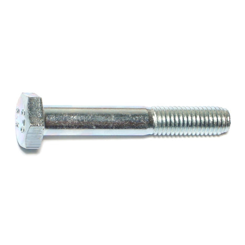 Monster Fastener Zinc Plated Class 8.8 Steel Coarse Thread Hex Cap Screws
