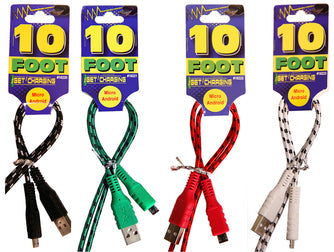 Service Tool Micro 10' Charger Cord - Black