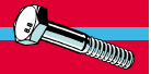 Midwest Fastener Class 8.8 Extra Fine Hex Cap Screws Zinc