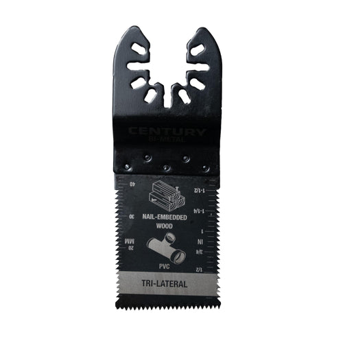 Century Drill & Tool Bi-Metal Oscillating Tri-lateral Flush & Plunge Cut Saw Blade