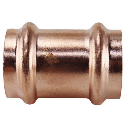 Apollo Press Couplings & Unions 1 in. Copper Press Coupling with Stop