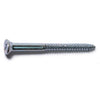 Monster Fastener Zinc Plated Steel Phillips Flat Head Wood Screws