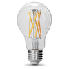 Feit Electric 12W (75W Replacement) Soft White (2700K) A19 (E26 Base) Dimmable Clear Glass Enhance LED Filament Light Bulb (2-Pack)