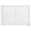 Imperial 	12 x 6 White Sidewall Grille