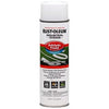 Industrial Choice Athletic Field Striping Spray Paint, White, 17-oz. Inverted