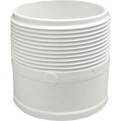 Charlotte Pipe 3 In. x 3 In. MIP Schedule 30 DWV Male Fitting PVC Adapter